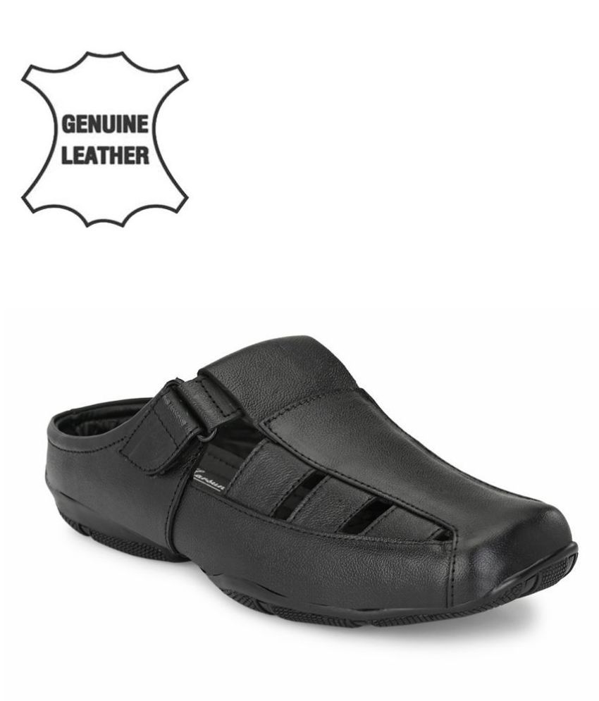 john karsun mules black casual shoes
