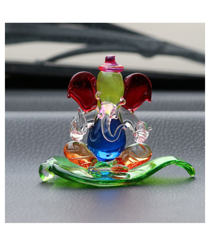     			eCraftIndia Showpiece Crystal Ganesha Idol 7 x 4 cms Pack of 1