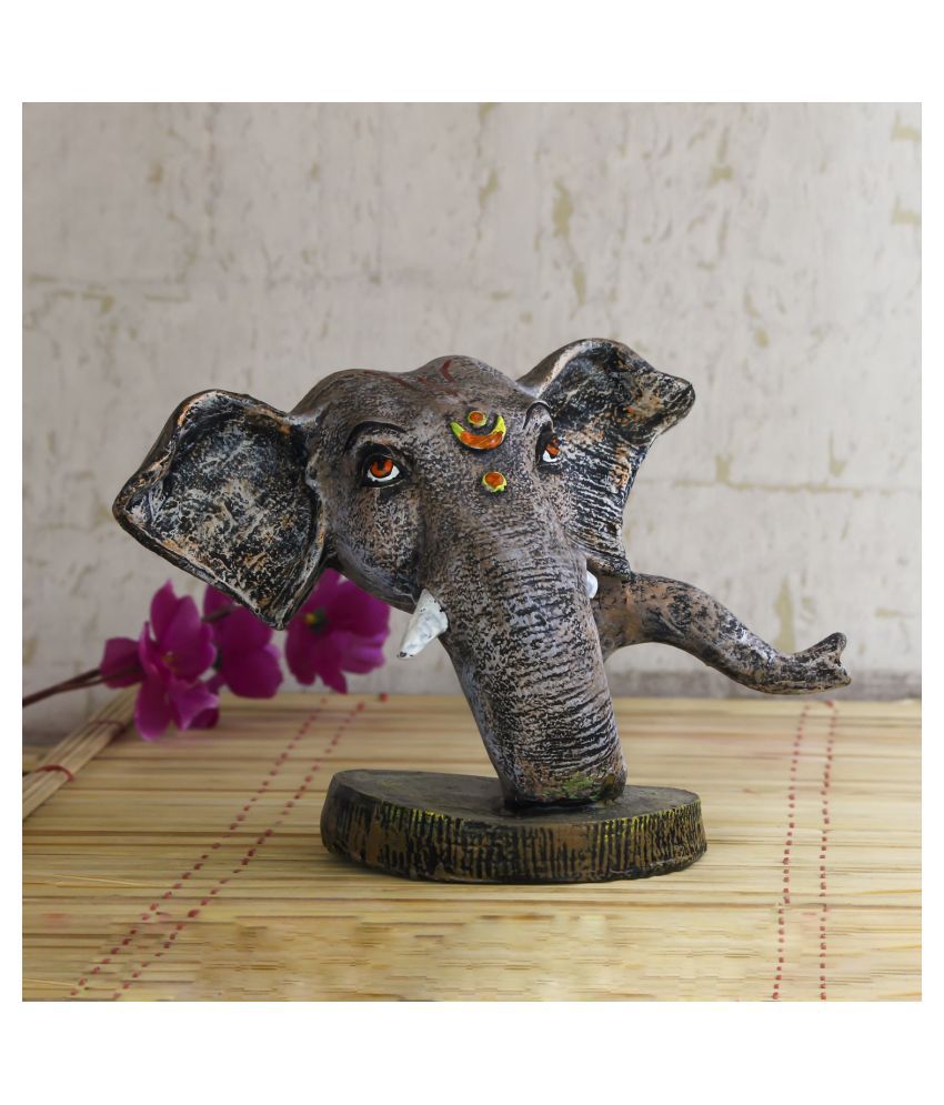     			eCraftIndia Showpiece Resin Ganesha Idol 17 x 12 cms Pack of 1