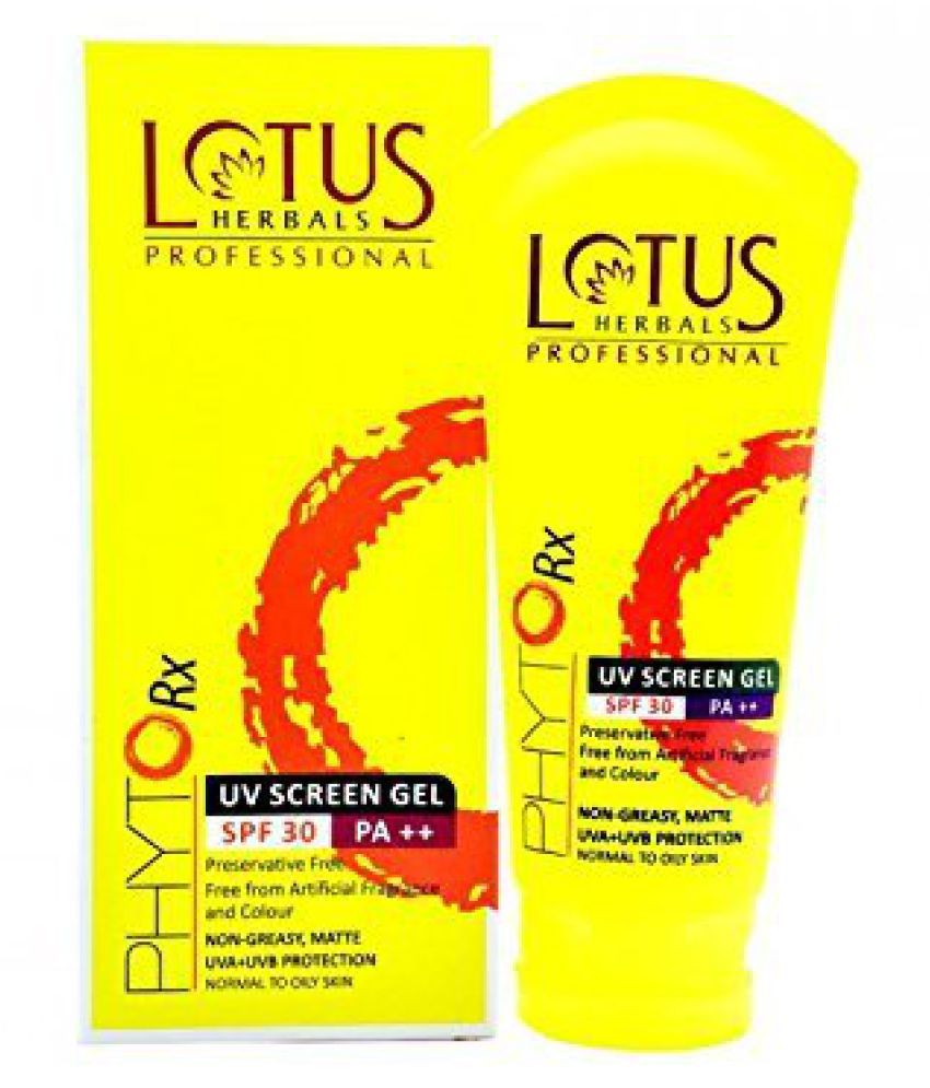     			Lotus Professional Uv Screen Gel Spf-30 Pa+++ 80g