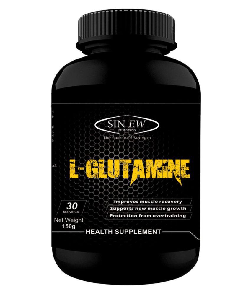 Sinew Nutrition Pure L-Glutamine Powder 150 gm 0 5 gm