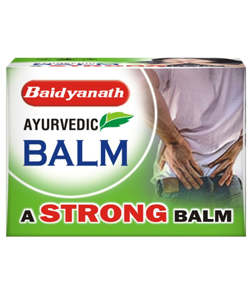 Baidyanath Ayurvedic Balm | Pack of 5 Balm (10 g) Gel 10 gm Pack of 5