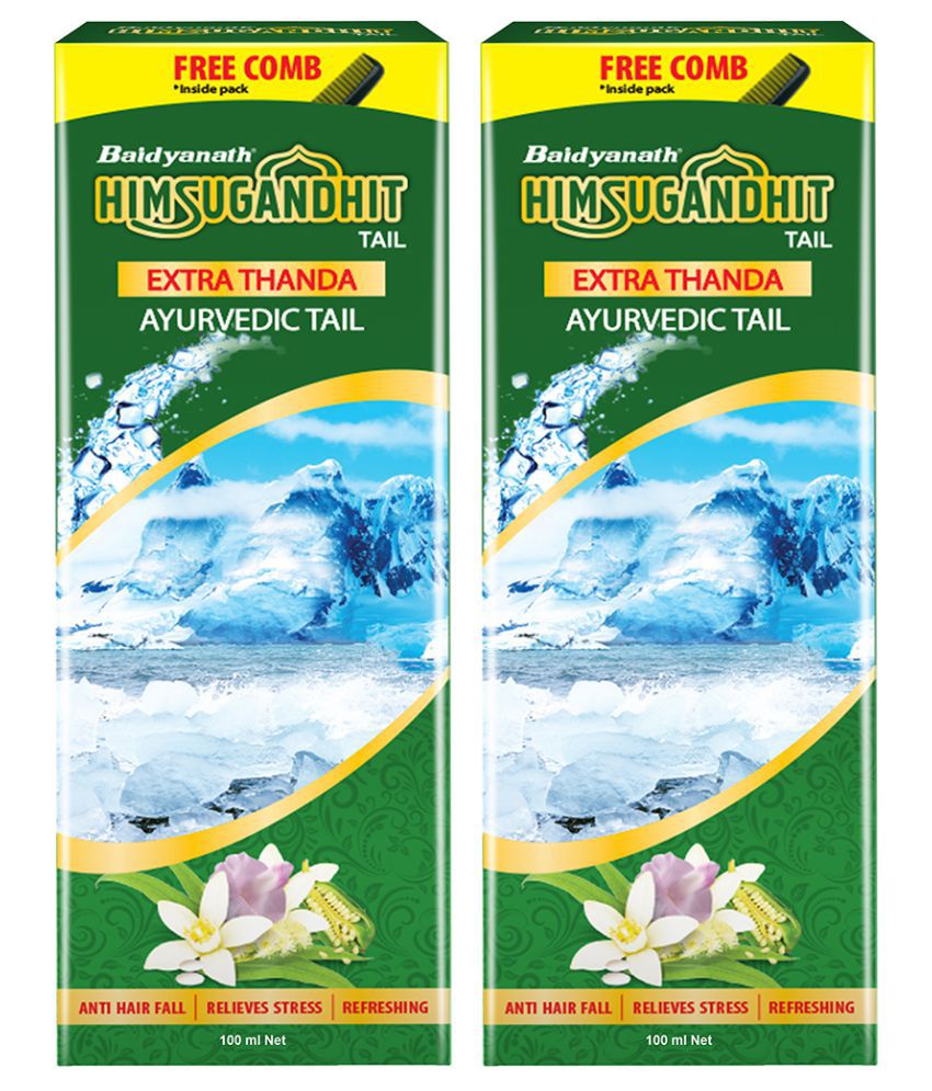 Baidyanath Himsugandhit Tail | PO2 - (200 ml) Oil 100 ml Pack of 2