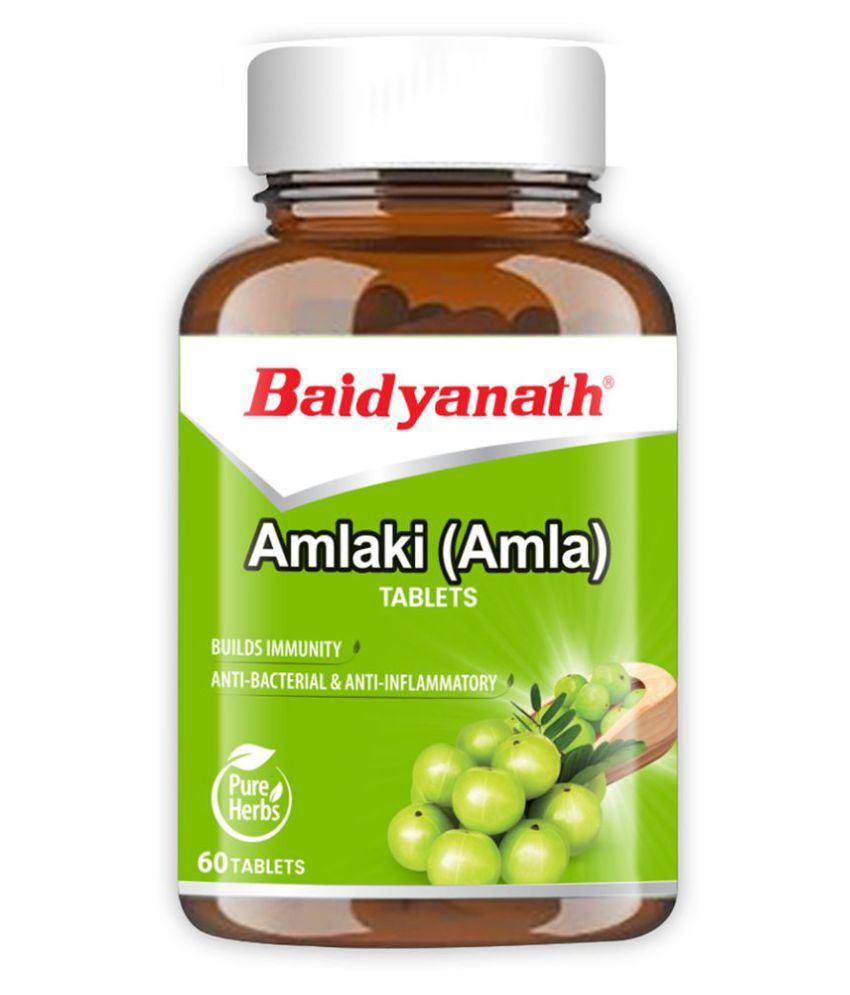     			Baidyanath Amlaki (Amla) Tablets- 60 Tab|Helps To Build Immunity