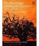 The Routledge History of Literature in English