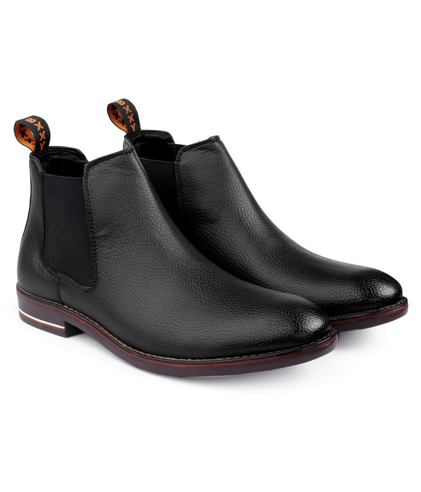     			BXXY Black Chelsea boot