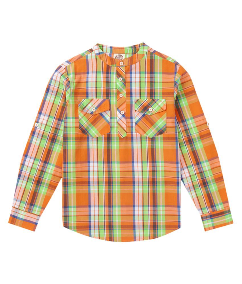     			Cub Mcpaws Pack of 1 Boys 100% Cotton Full Sleeves Shirt ( Multicolor )