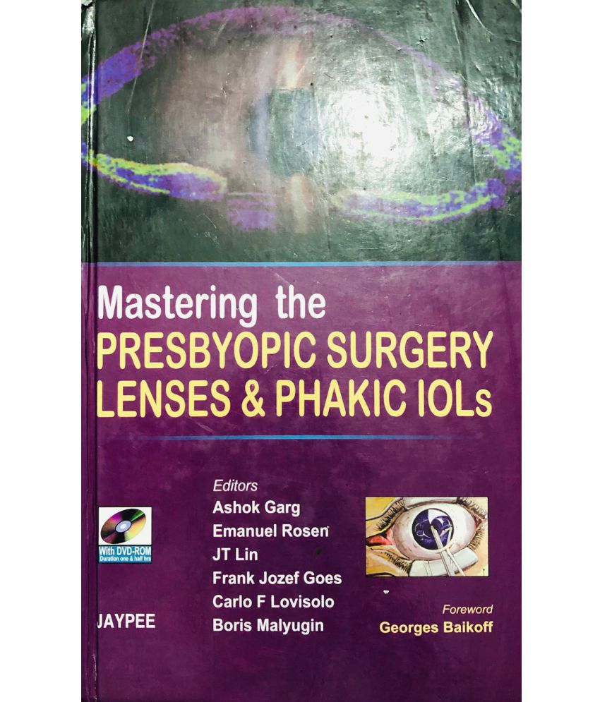     			Mastering the Presbyopic Surgical Lenses and Phakic Iols (with DVD ROM)