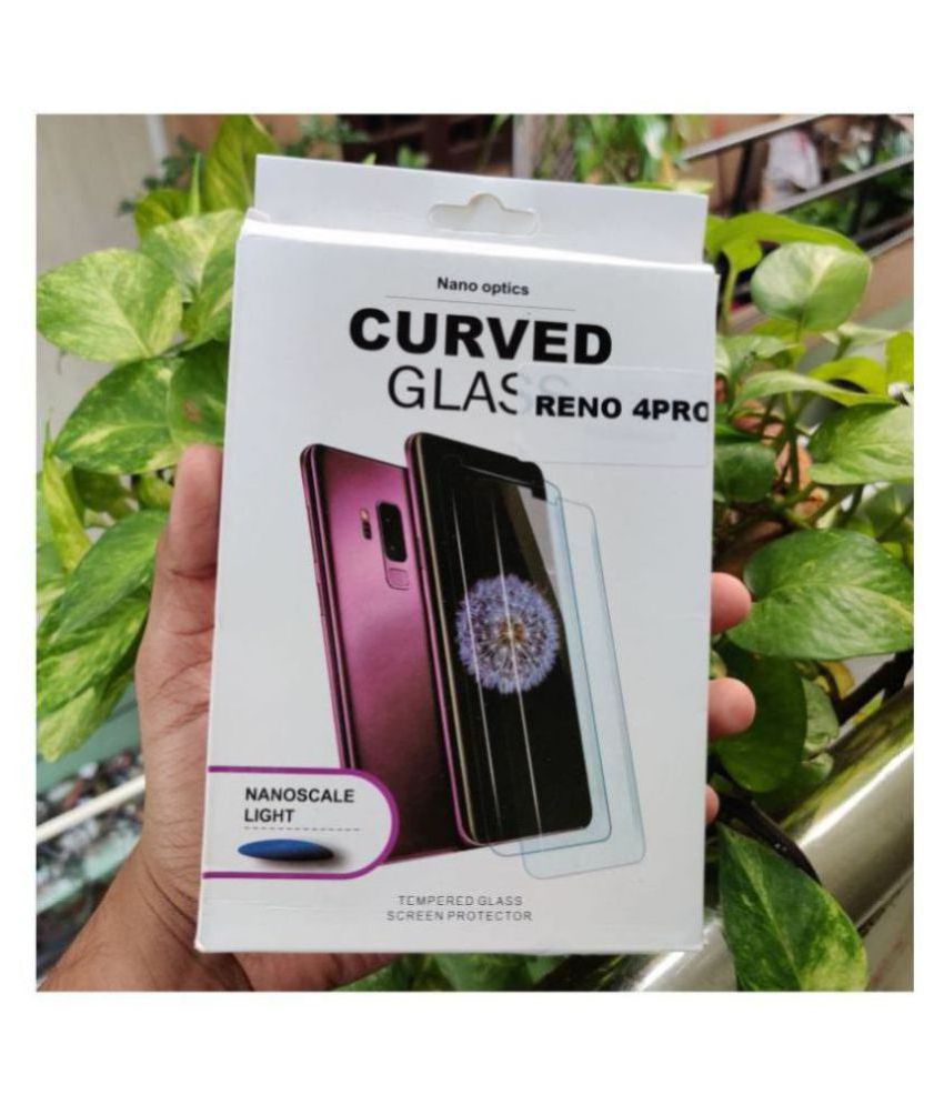 Oppo Reno 4 Pro 5G BluRay Tempered Glass by Case Vault Covers