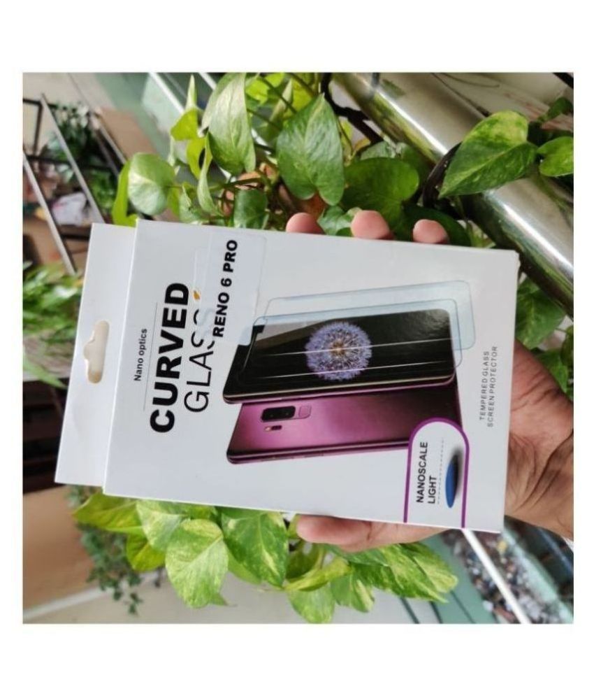 Oppo Reno 6 pro BluRay Tempered Glass by Case Vault Covers