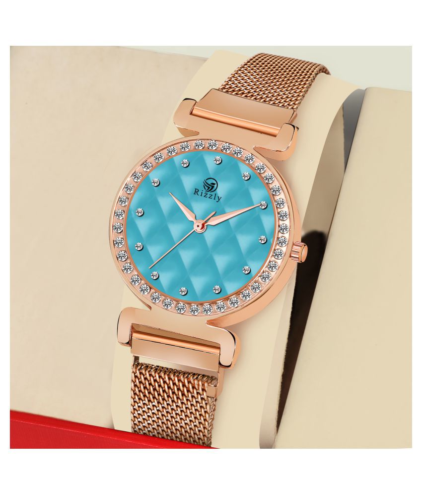 Rizzly - Rose Gold Metal Analog Womens Watch
