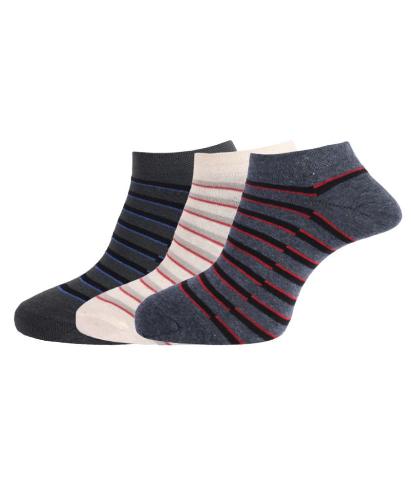     			Dollar Cotton Casual Ankle Length Socks PACK OF 3