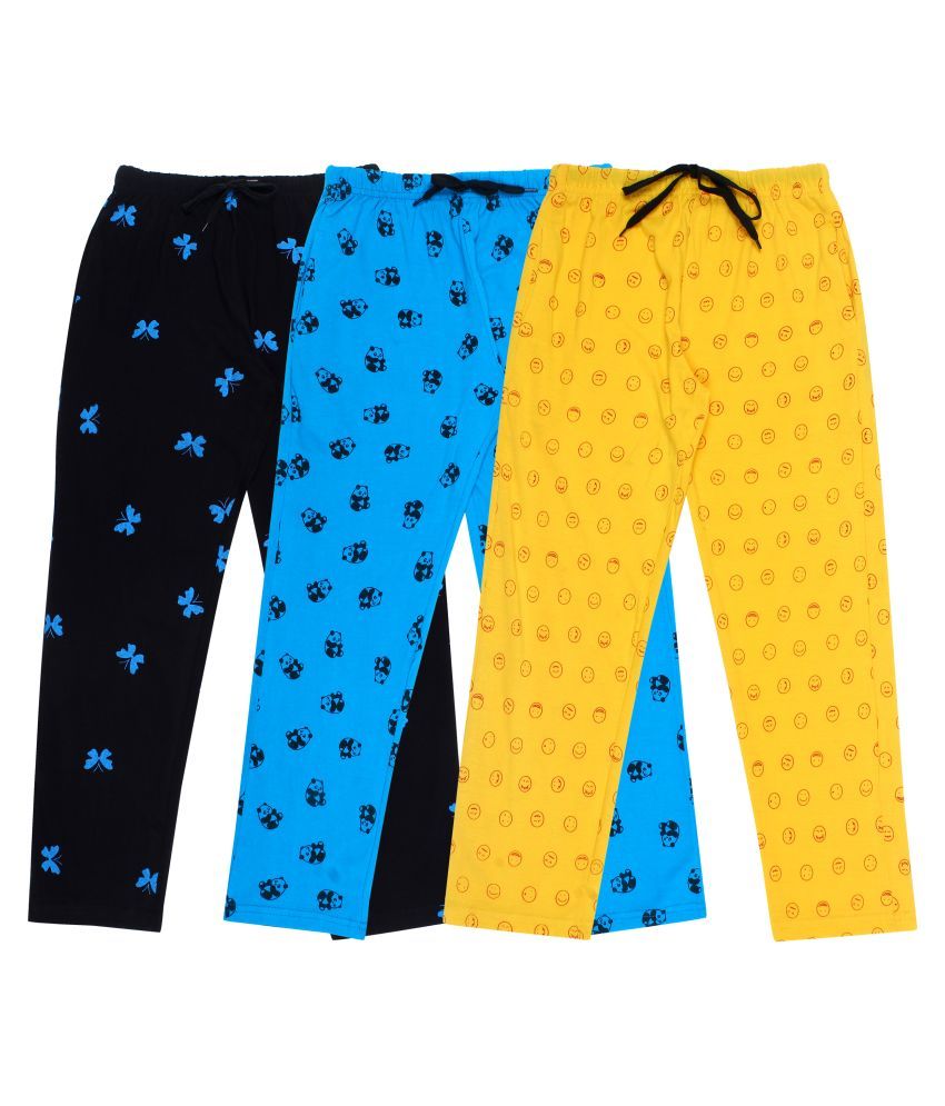     			Diaz Cotton Trackpant/Lower/Pyajam for Boys and Girls combo pack of 3