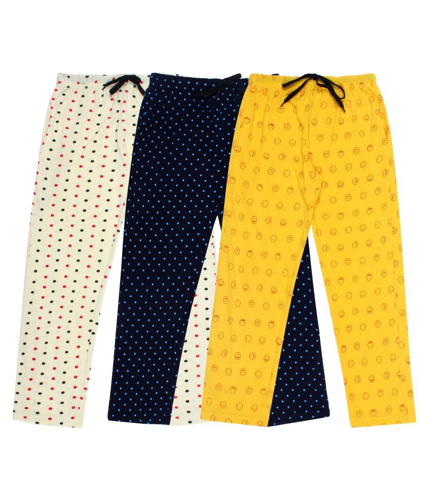     			Diaz Cotton Trackpant/Lower/Pyajam for Boys and Girls combo pack of 3