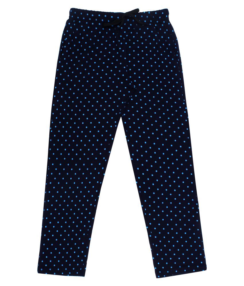     			Diaz Pack of 1 Boys 100% Cotton Trackpant ( Navy )