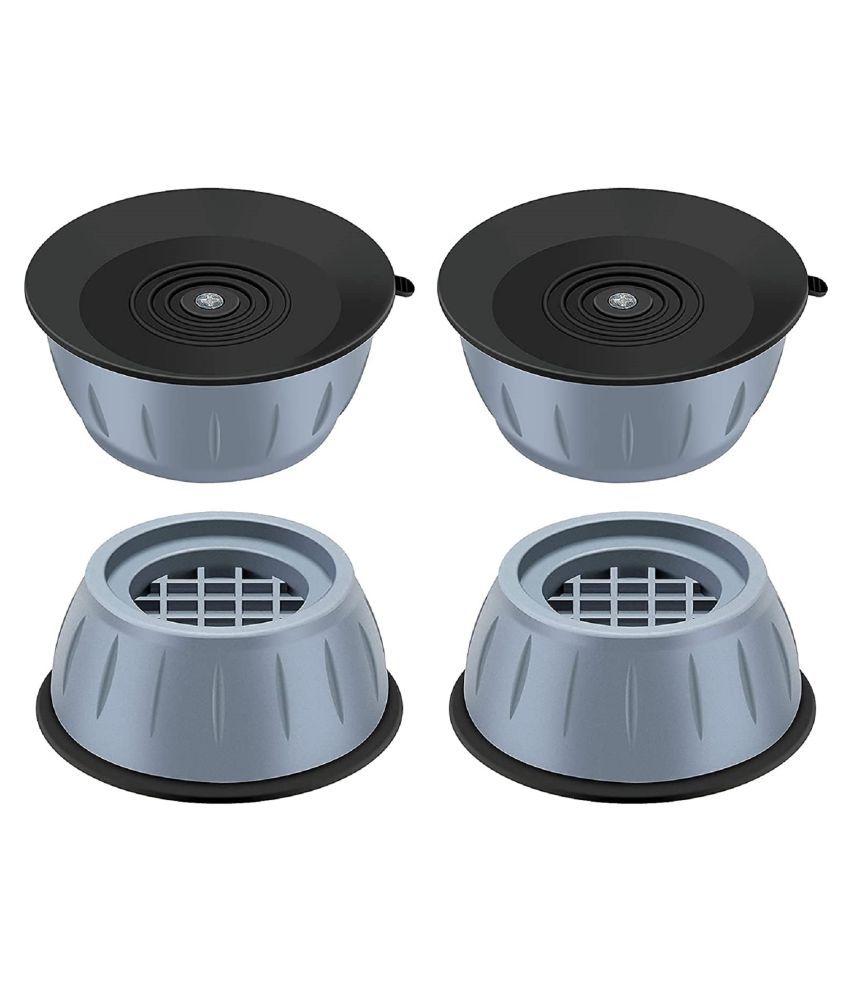     			Vibration Pads for Washing Machine with Suction Cup Feet, Shock Absorber, Anti Slip, Noise Cancellation Pads(4 Piece)
