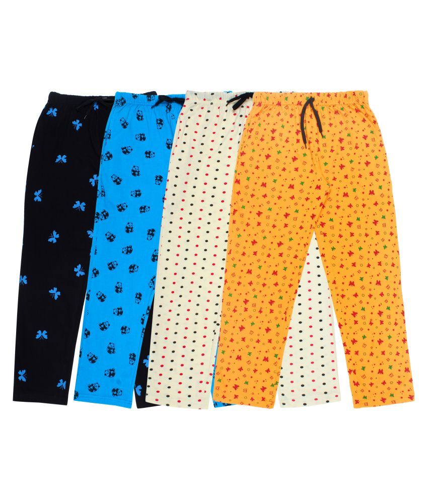     			Diaz Pack of 4 Boys 100% Cotton Trackpant ( Multi )