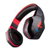 boAt Rockerz 510 On Ear Bluetooth Headphones with 50mm Drivers and Powerful Bass (Red)