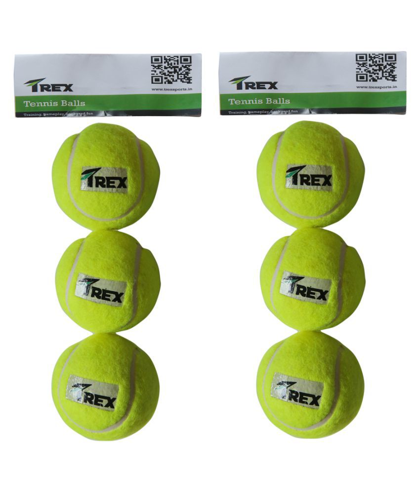     			TREX CRICKET TENNIS BALL (PACK OF 6)