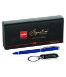 Cello Signature Indulge Special Giftset | High-end metallic pen and a keychain | Ideal for gifting