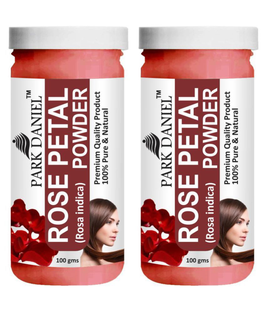     			Park Daniel   Premium Rose Petal Powder  - Pure and Natural  Hair Mask 200 g