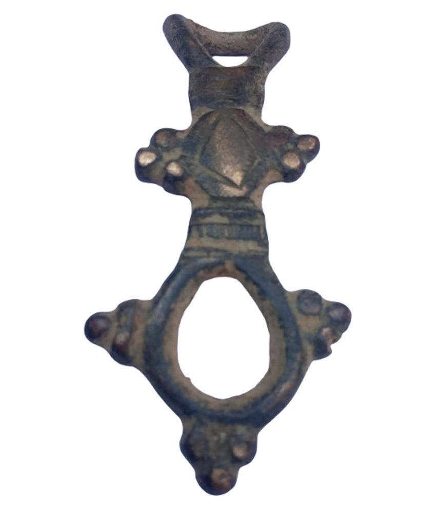     			Ancient big size tribal pendant (copper)