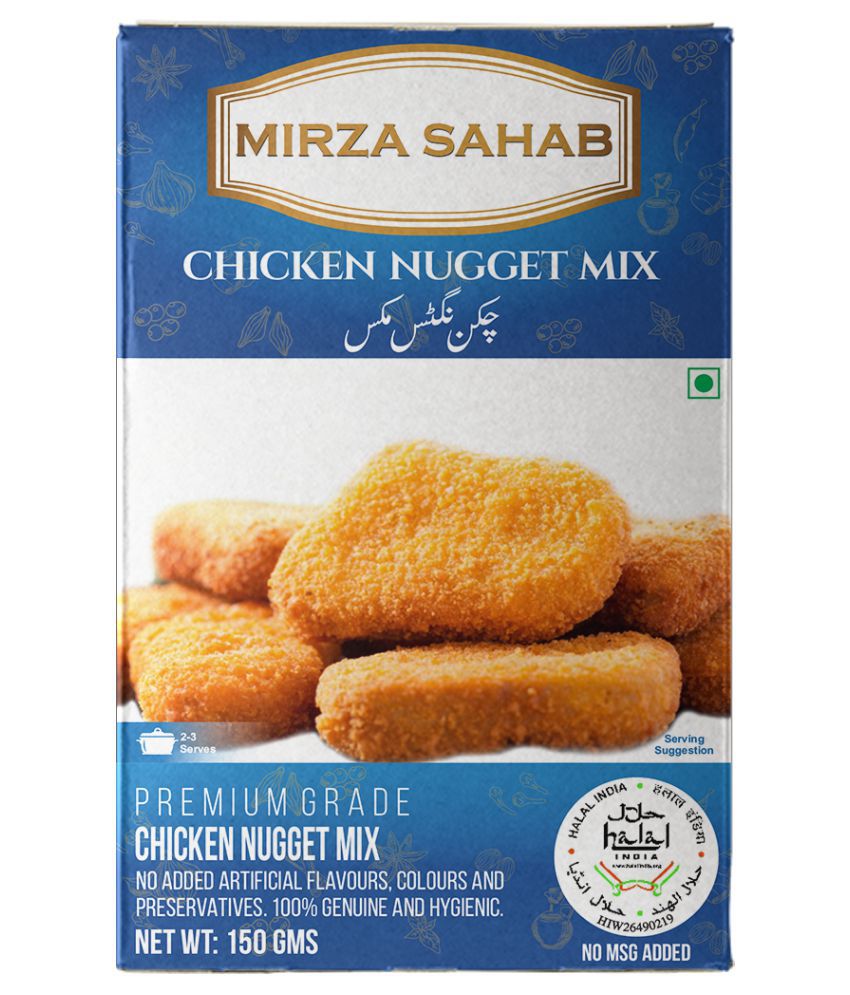     			Mirza Sahab Chicken Nugget Mix Instant Mix 150 gm Pack of 4