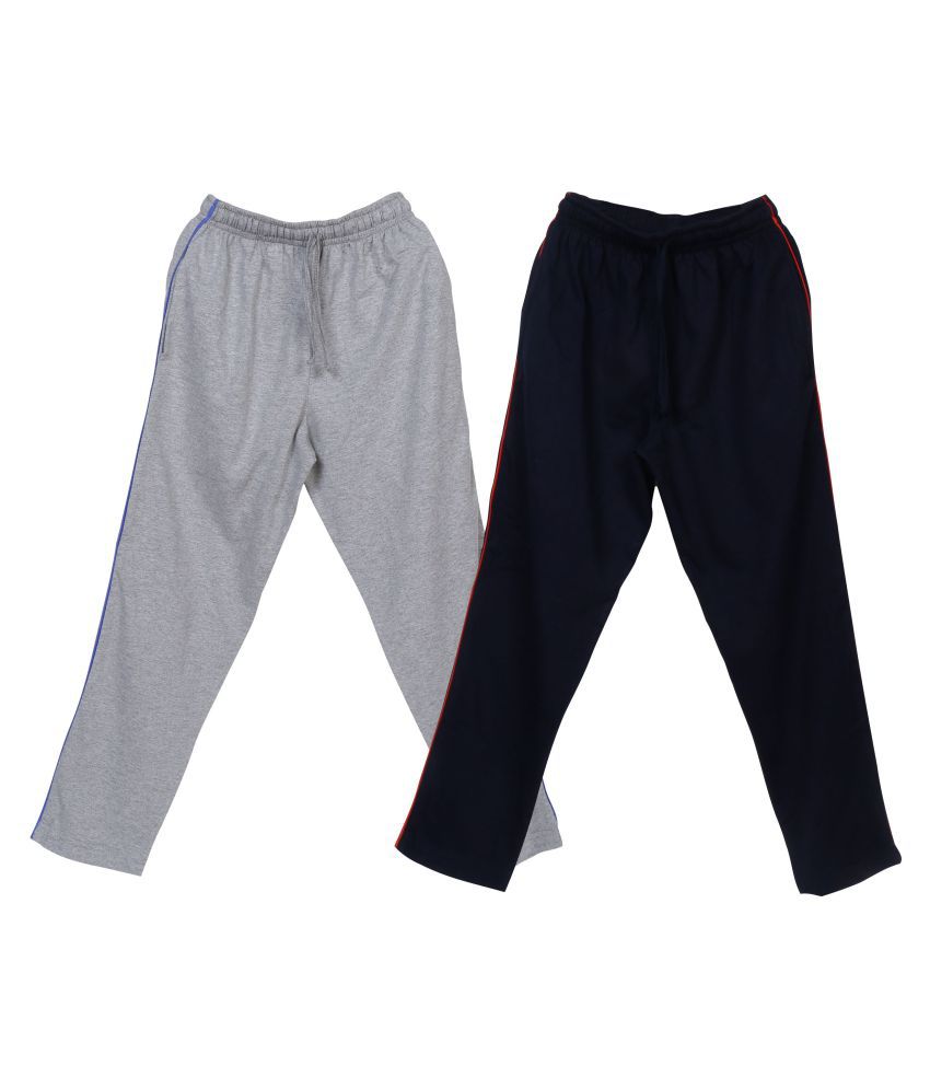     			Neo Garments Boy's Cotton Combo Trackpant. GREY & NAVY BLUE. (Sizes from 1yrs to 2yrs).