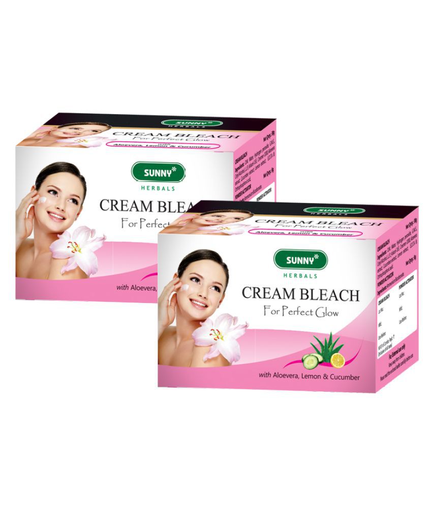     			SUNNY HERBALS Cream Bleach Moisturizer 38 gm Pack of 2