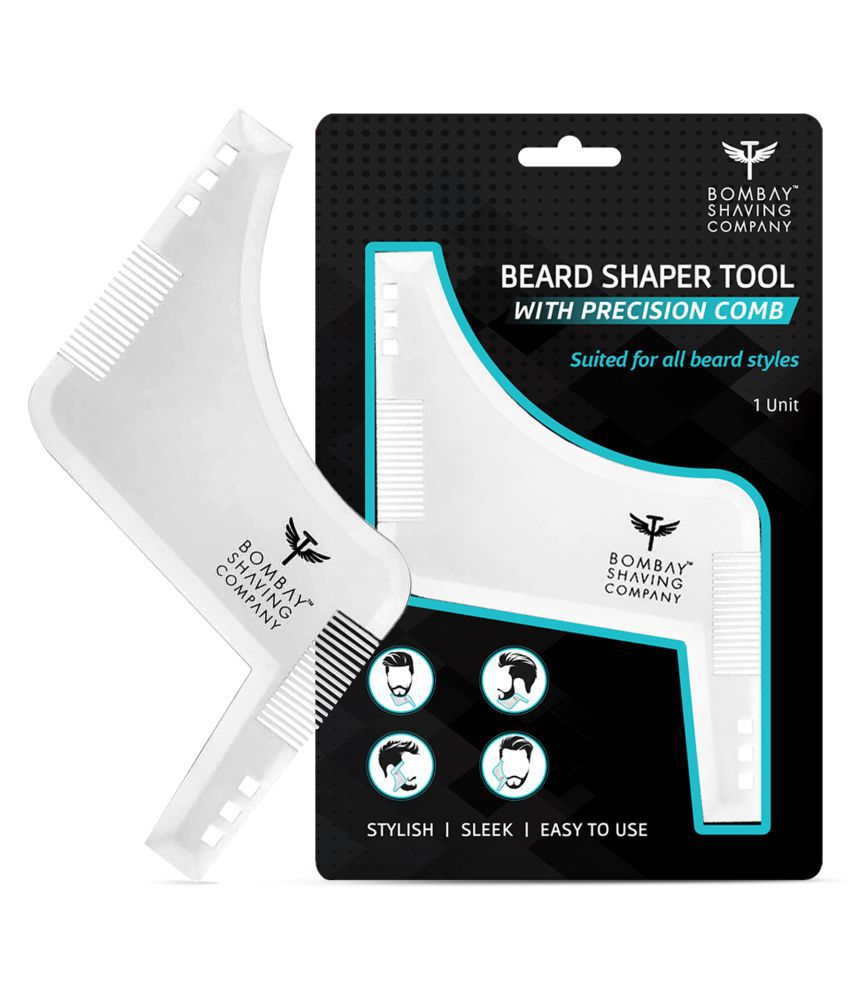 Bombay Shaving Company Beard Shaper Tool, Transparent