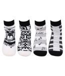 Bonjour Cotton Ankle Length Socks Pack of 4