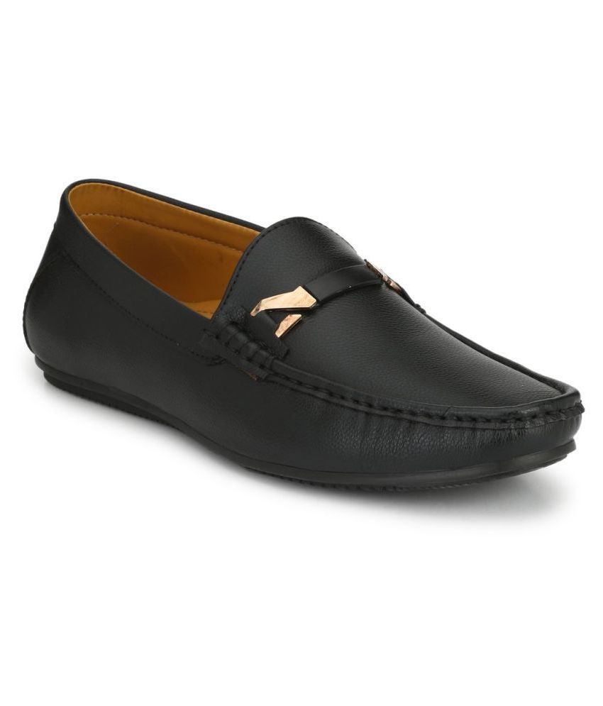     			Fashion Victim Black Loafers