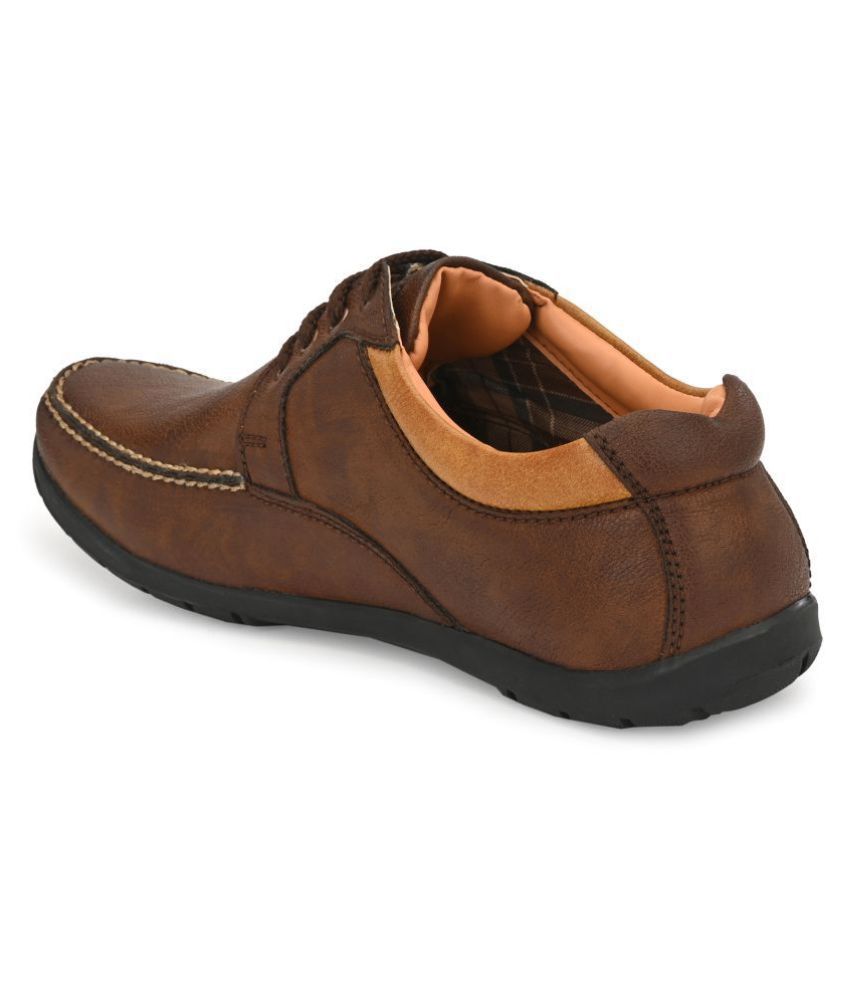 Buy Fentacia Sneakers Brown Casual Shoes Online at Best Price in India ...