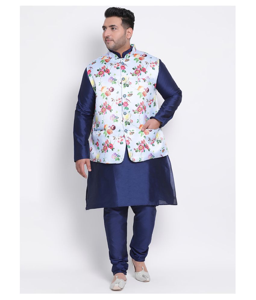     			Hangup Multi Jacquard Kurta Pyjama Set Single Pack