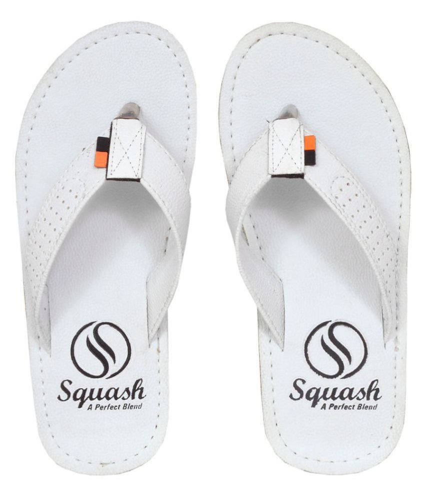 Squash - White  Synthetic Daily Slipper