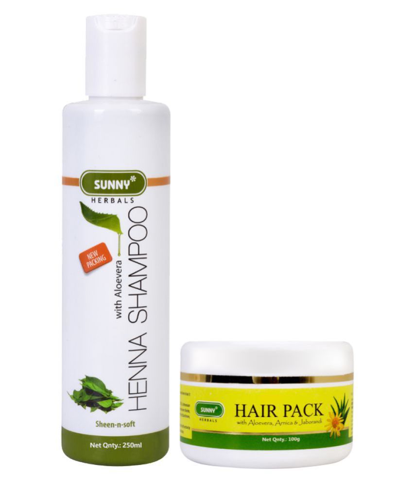     			SUNNY HERBALS Hair Pack 100 gm & Henna Shampoo 250 mL