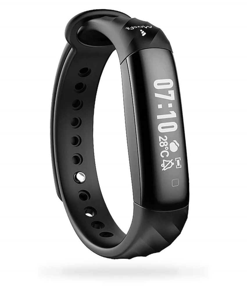 MevoFit Slim HR Fitness Band for Men & Women (With HR Monitor)