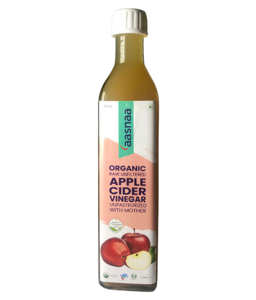 AASNAA Cider Vinegar Organic Apple Vinegar 500 ml