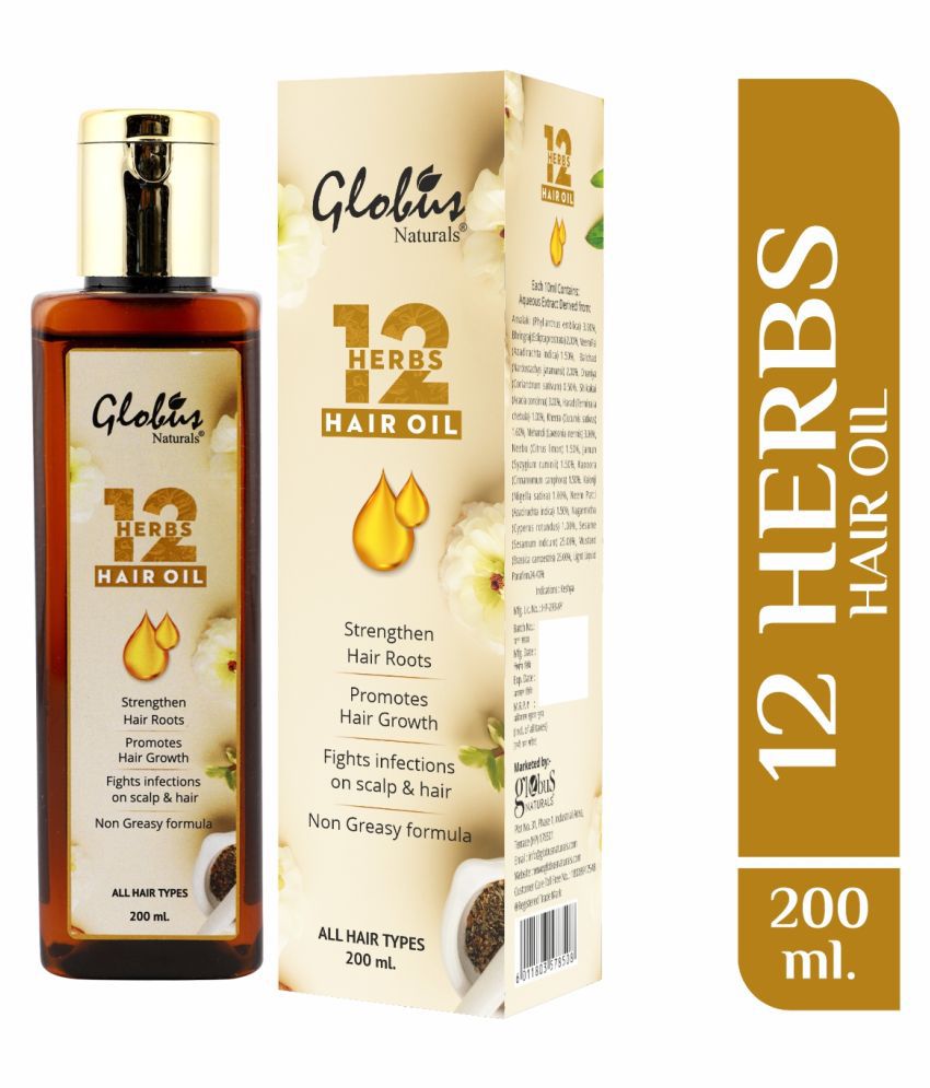     			Globus Naturals 12 Herbs Hair Oil 200 mL