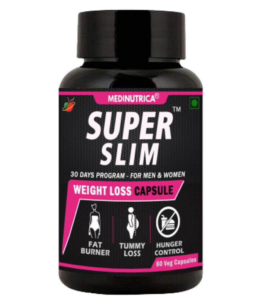 Medinutrica Super Slim weight/Fat loss Veg Capsule Capsule 60 gm Pack Of 1