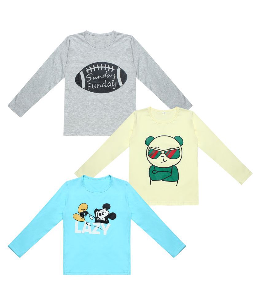 Diaz Printed Tshirt For boys And girls Combo of 3