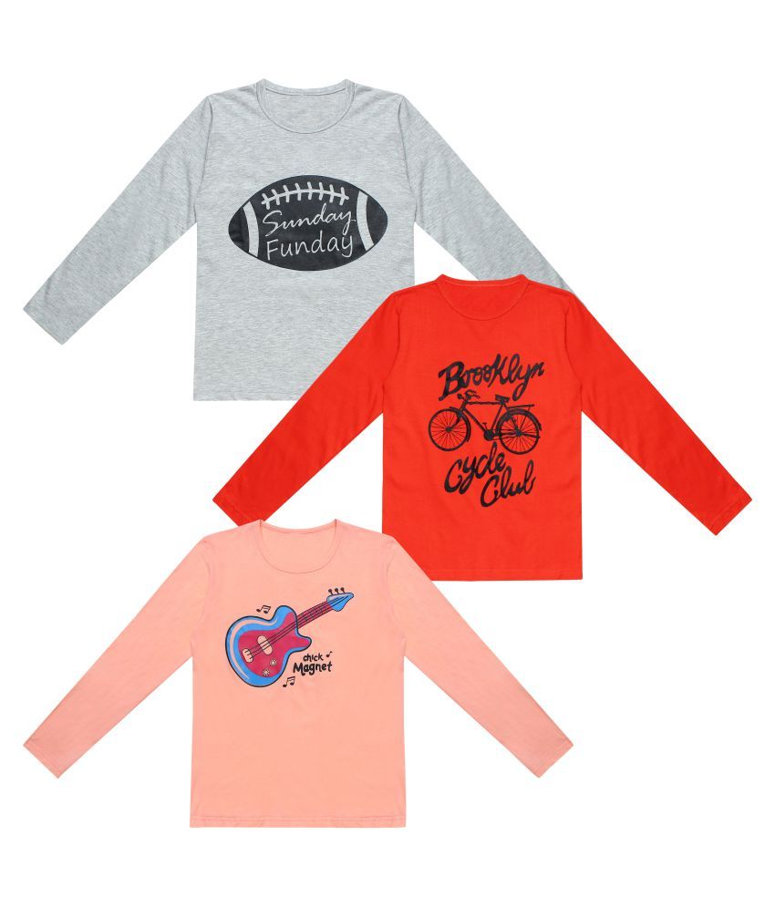     			Diaz Printed Tshirt For boys And girls Combo of 3