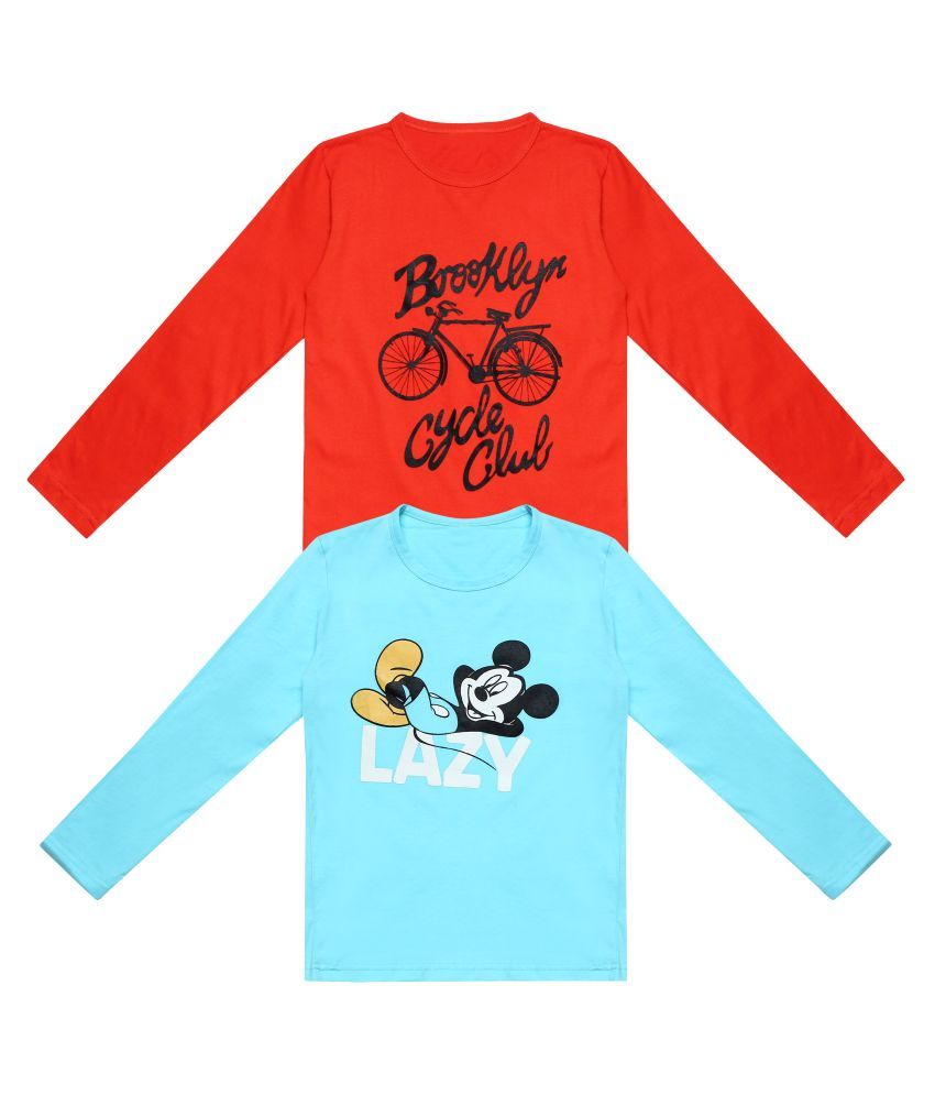     			Diaz Printed Tshirt For boys And girls Combo of 2