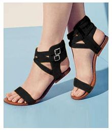 snapdeal flat sandals