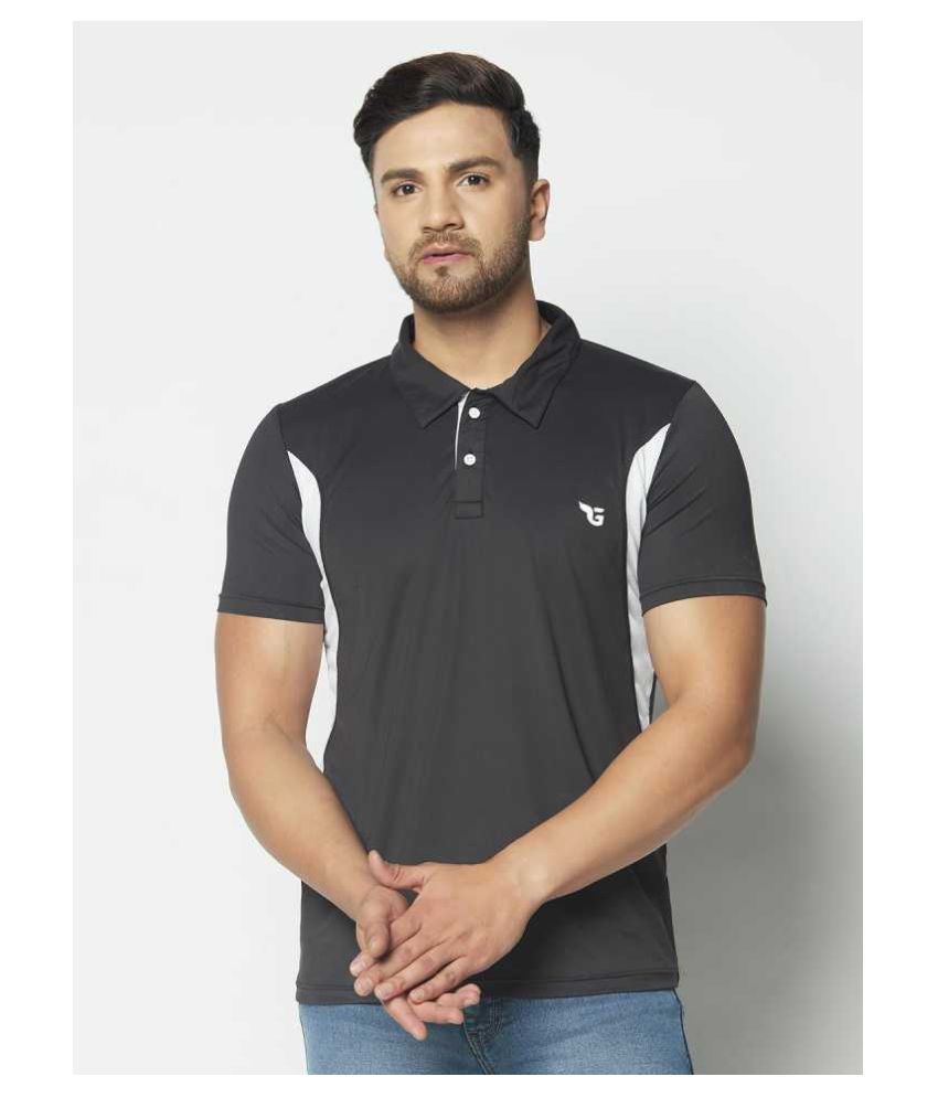     			Glito - Black Polyester Regular Fit Men's Sports Polo T-Shirt ( Pack of 1 )