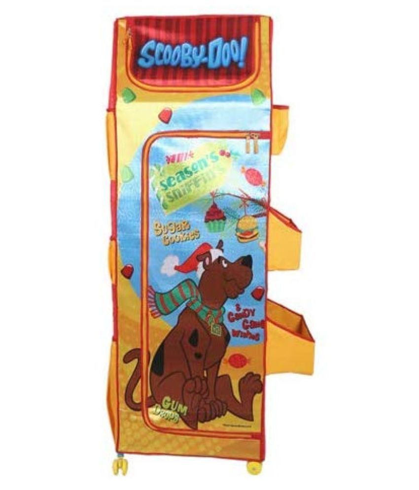     			Scooby Doo Fun Closet 4 Shelves, Kids Folding Wardrobe - Seasons!