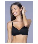 Amante Polyamide Lightly Padded Women's T-Shirt Bra ( Black )