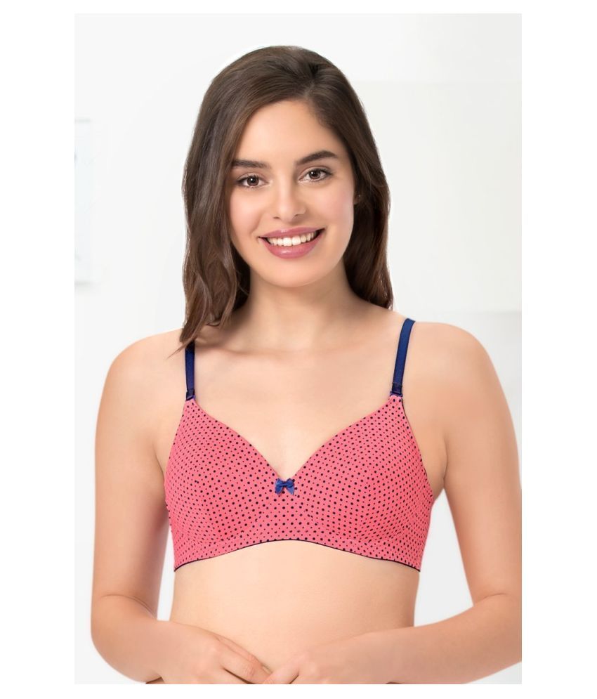     			Amante Polyamide Lightly Padded Women's Everyday Bra ( Pink )