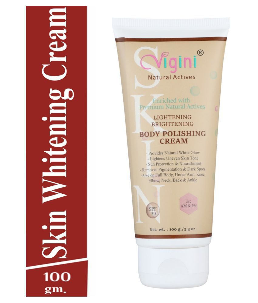     			Vigini Skin use Glutathione Sunscreen Cream SPF 30 Light 100 mg