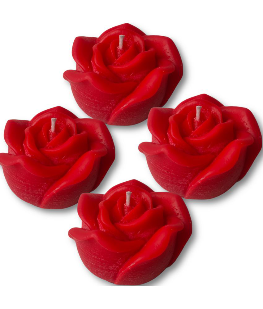     			Scentz London Red Floating Candle - Pack of 4
